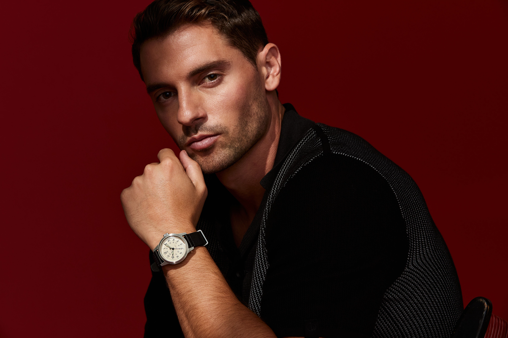 Bulova ブローバ 96A246 自動巻きオートマチック　NATOストラップ Dial Leather Strap Hack Watch 96A246 | Bulova